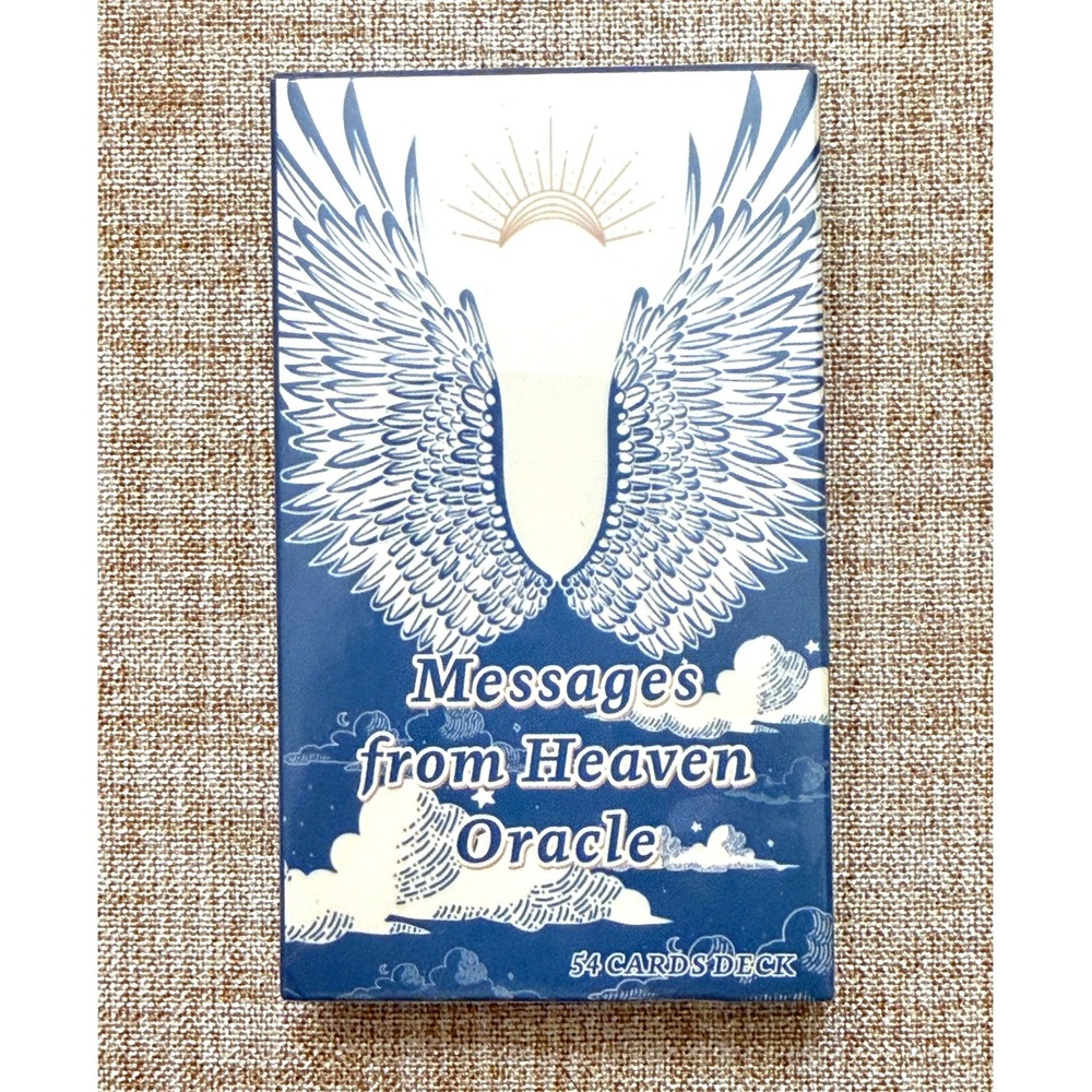 Messages from Heaven Oracle 54 Card Deck Spiritual Guidance Grief Comfort